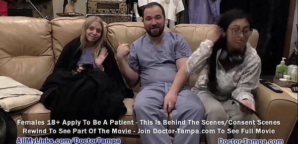  $CLOV Glove In As Doctor Tampa While He Examines Bratty Orphan Cheer-leader Jasmine Rose Assisted By Nurse Ava Siren, Filmed In POV ONLY For GirlsGoneGyno.com